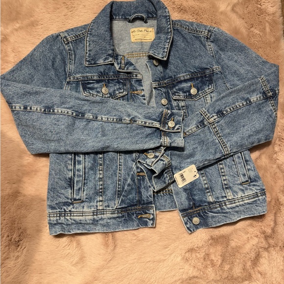 Free People Blue Denim Jacket - Picture 5 of 6